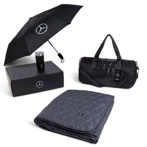 🔥NWT Mercedes-Benz Black Duffel Bag